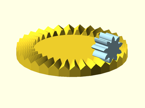 Crown Gears (Face Gears) Figure 1.8.1