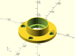 pvc\_flange() Example 1