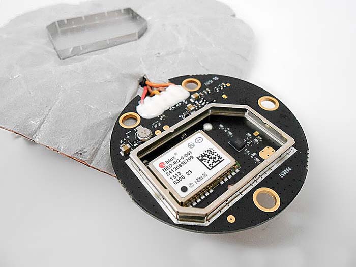 GPS Module board v1 bottom