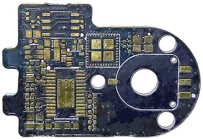 WM320 Gimbal driver roll pcb v4 bottom