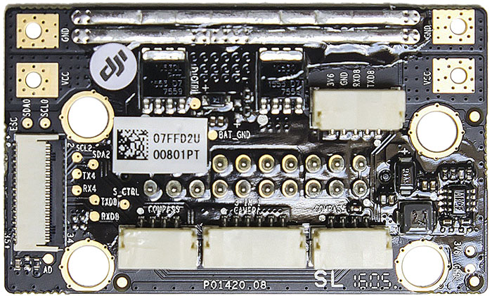 WM330 Aircraft Power Port board v8 A bottom