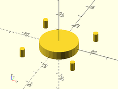 nema17_mount_holes() Example 2