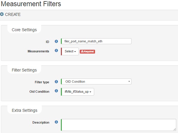 Create/Modify SNMP Metrics